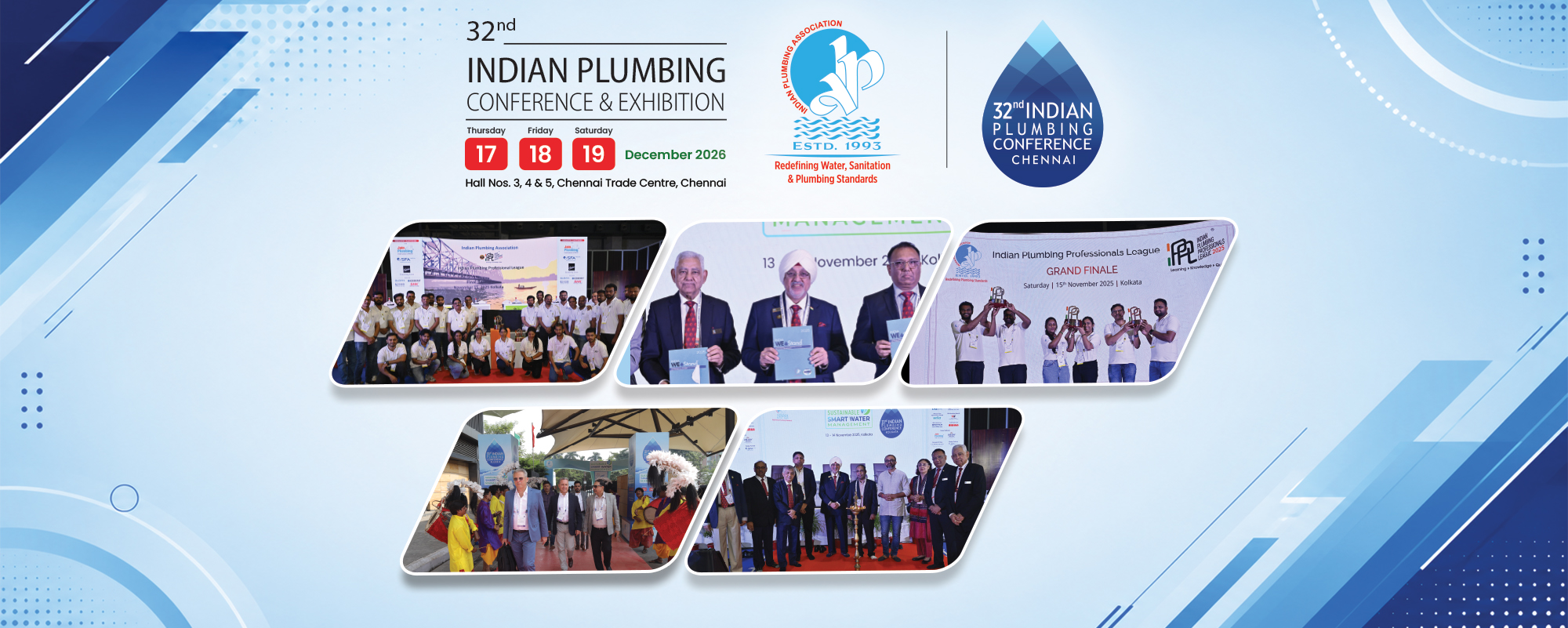 32nd Indian Plumbing Conference & Exhibition Collage